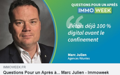 Interview de Marc Julien, Président des Agences Réunies (Immo week)
